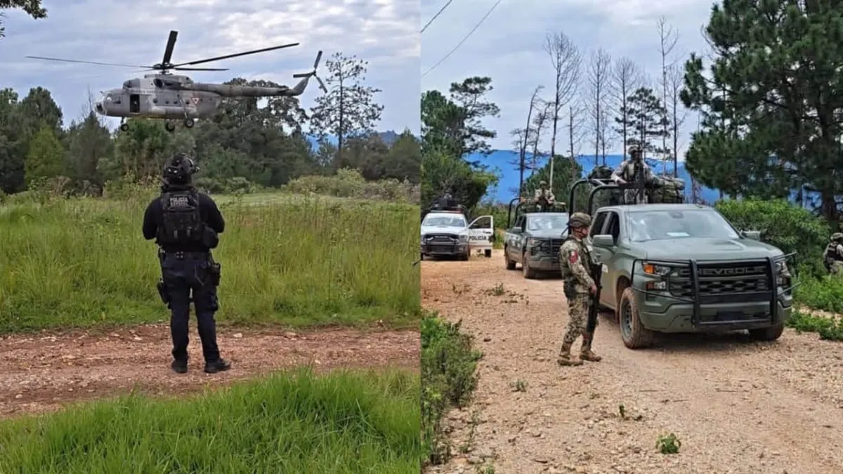 Refuerzan presencia de seguridad en Ajuchitlán; vigilan carretera y comunidades de la Sierra