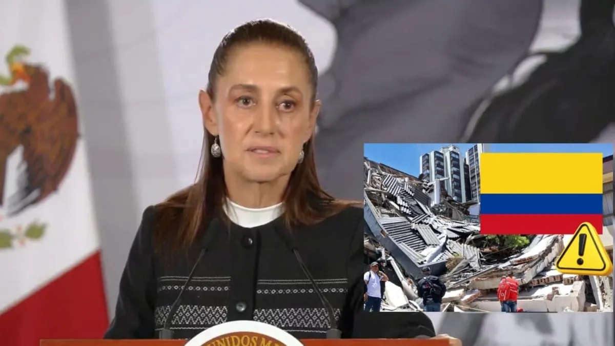 Sheinbaum reporta envío de 854 despensas a Colombia y alista traslado de otras 2 mil 562 tras el sismo