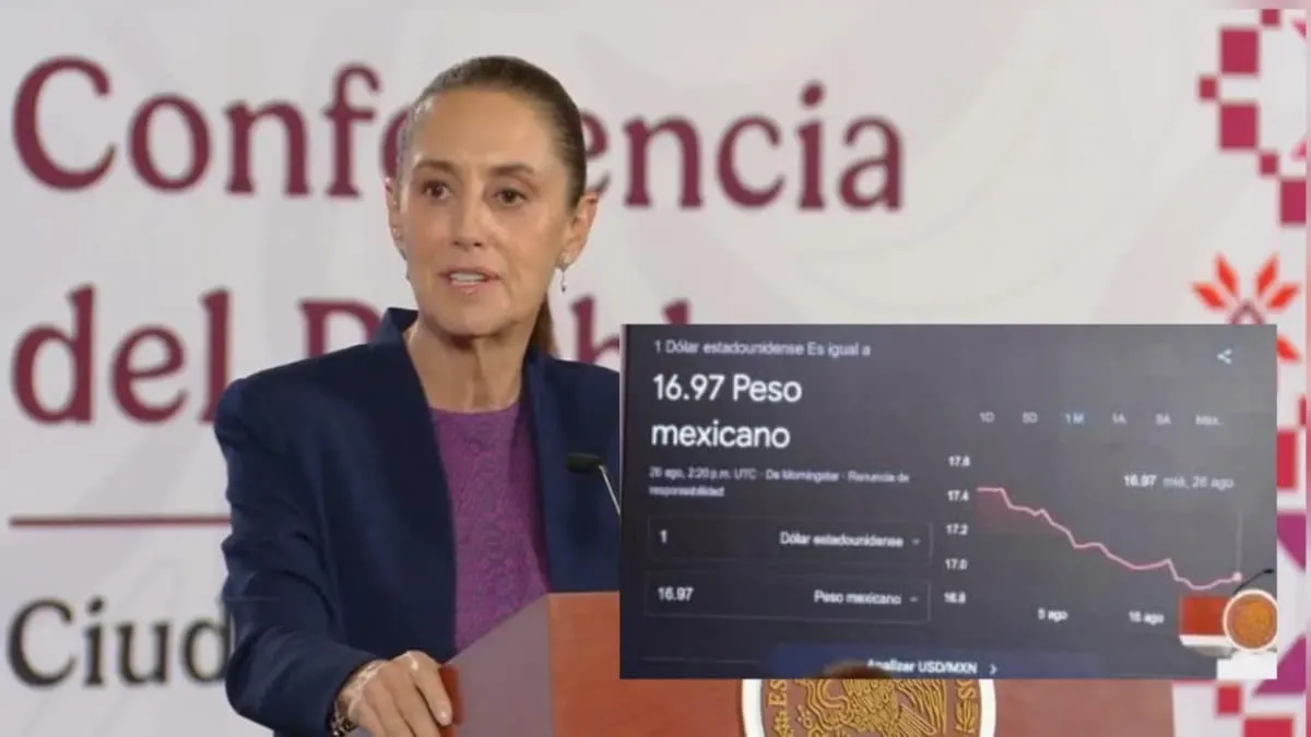 Sheinbaum resalta fortaleza del peso y récord de inversión extranjera rumbo a su Segundo Informe