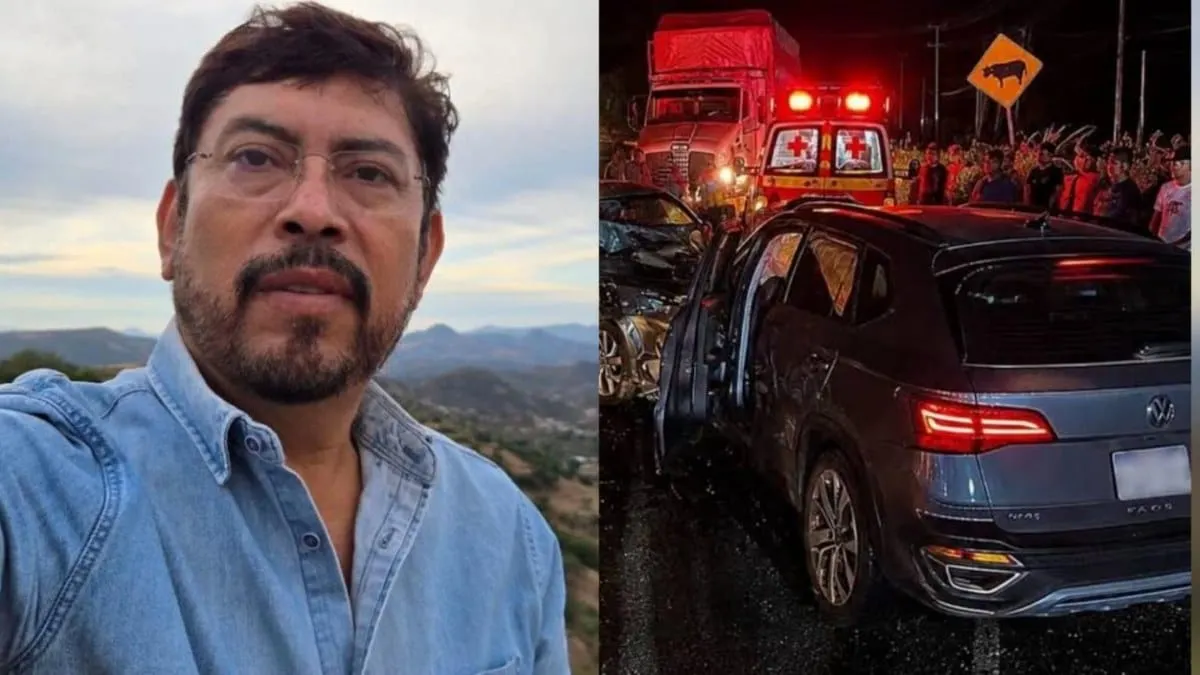 Ex senador Sofío Ramírez sufre fuerte accidente en Zihuatanejo; choque frontal dejó dos heridos