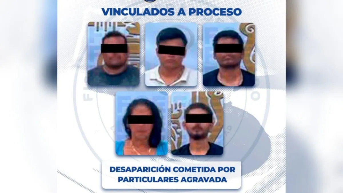 Vinculan a proceso a cinco presuntos integrantes de “Los Totos” por desaparición en Acapulco