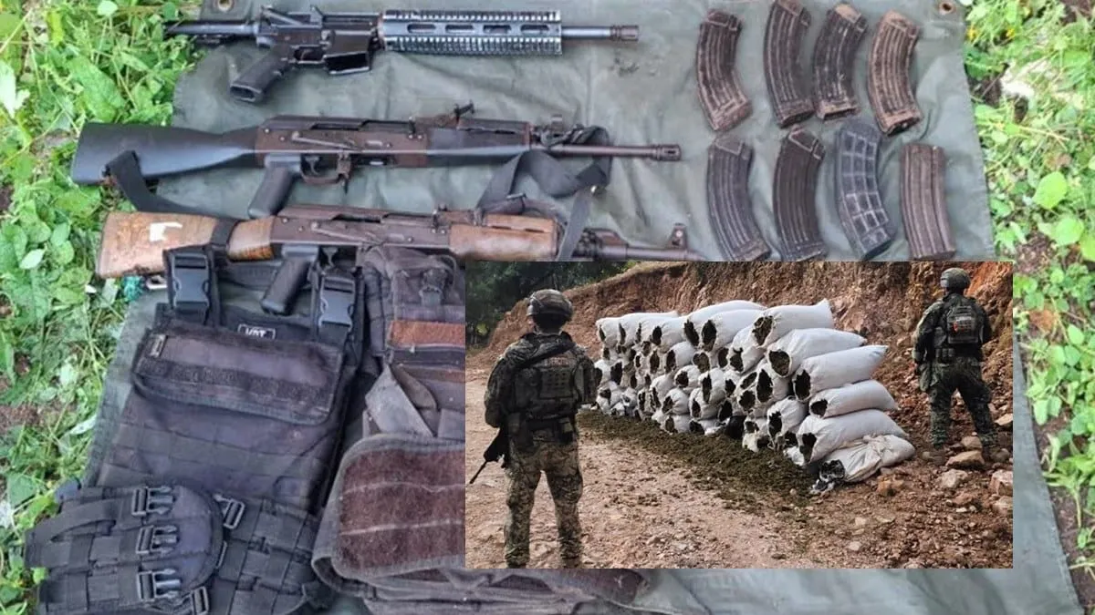 Golpe al Cártel de Sinaloa: caen 12 con arsenal en Sinaloa y capturan a operador financiero de 'Los Chapitos'.