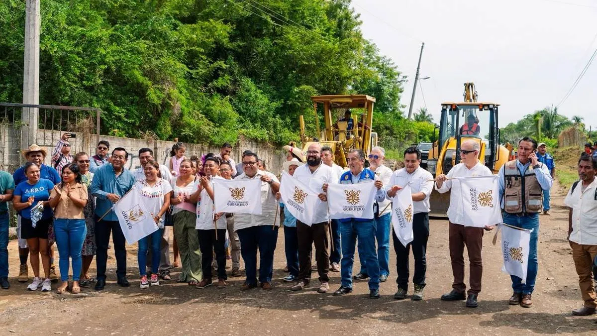 Arranca rehabilitación de carretera en la zona rural de Acapulco; beneficiará a 8 mil 600 habitantes