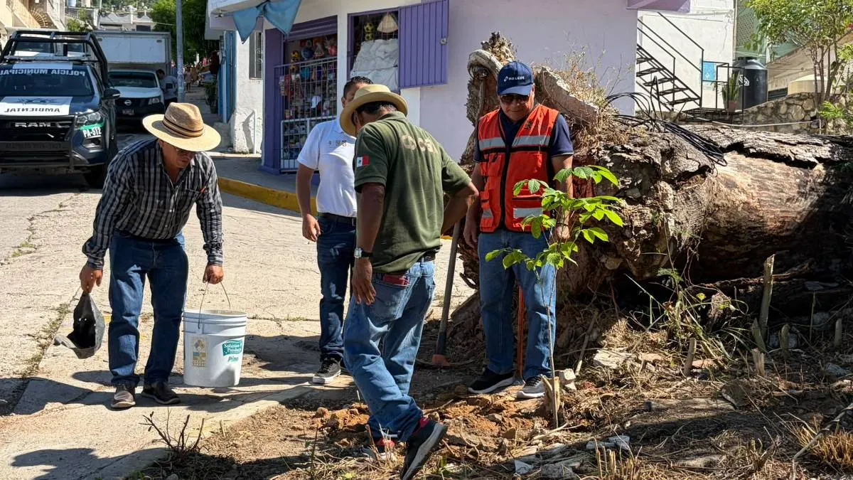 Ayuntamiento Acapulco refuerza limpieza en Infonavit Alta Progreso; atienden 10 puntos de basura