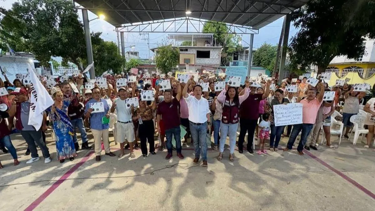 Pablo Amílcar toma protesta a comité para defender la soberanía nacional en Renacimiento
