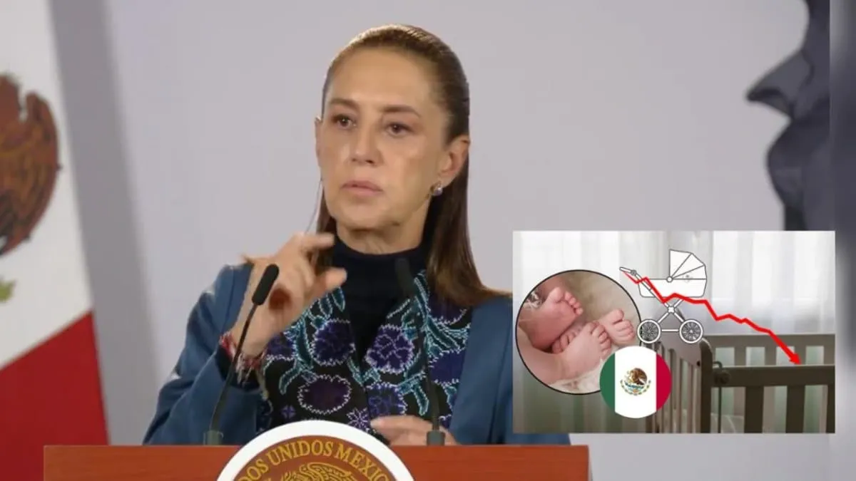 “Hay que entender qué está pasando”; Sheinbaum pide al INEGI investigar la causa de baja natalidad en México