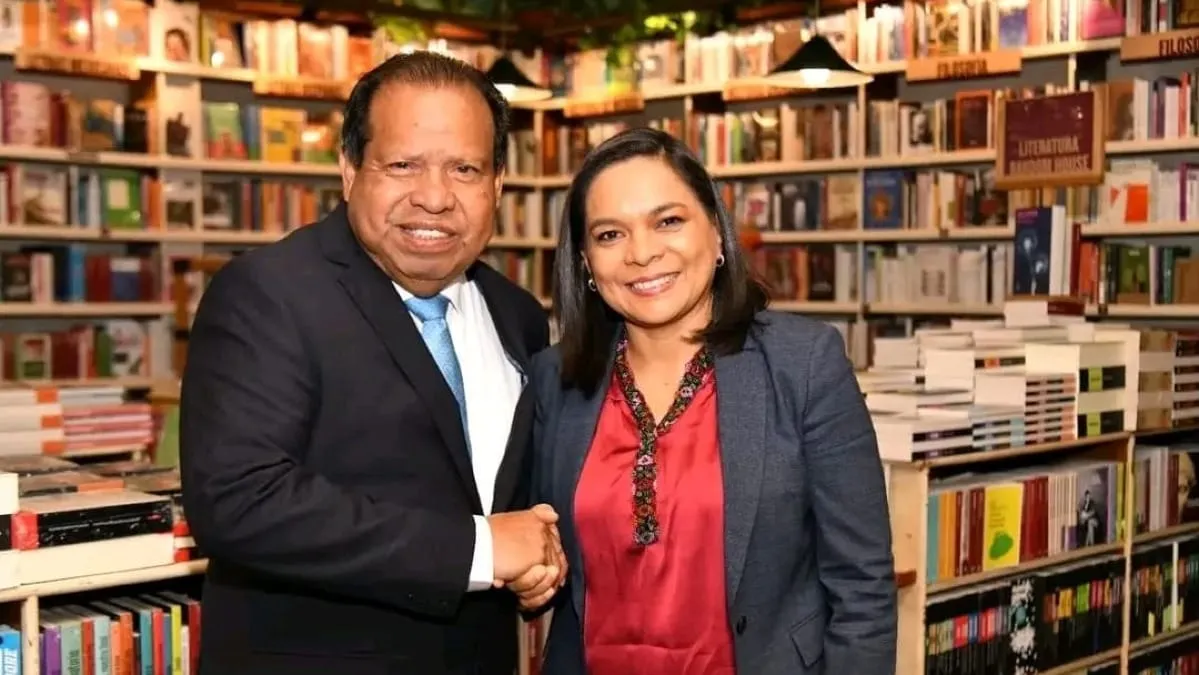 Beatriz Mojica se reúne con Alberto López Rosas y plantea unidad para Guerrero