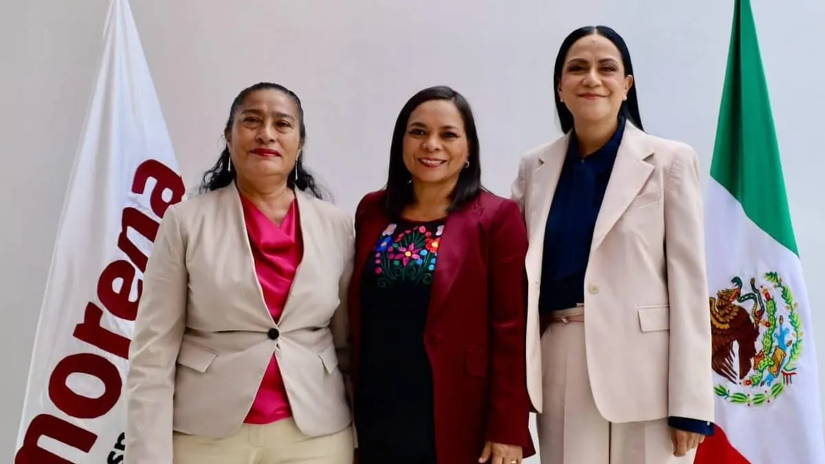 Mojica, Montiel y Abelina López dialogan sobre unidad de Morena en Guerrero