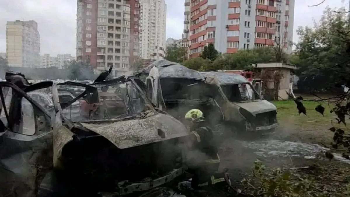 Rusia ataca la capital de Ucrania con misiles balísticos y drones; mueren dos personas
