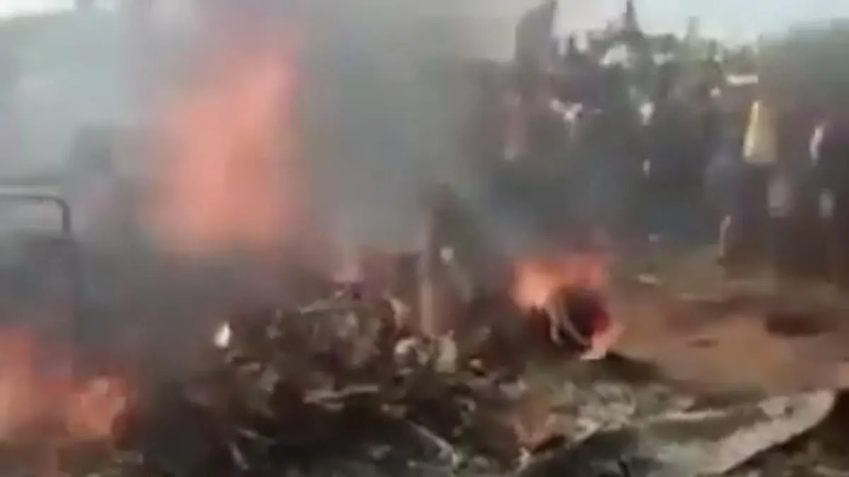 Avión cae en RDC y deja 17 muertos; entre las víctimas hay dos altos mandos militares y un bebé