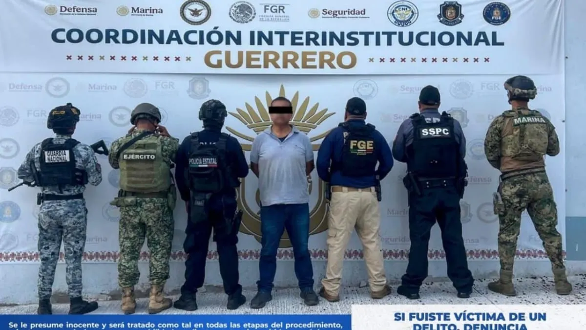 Cae presunto integrante de “Los Rusos”, durante operativo de seguridad en Acapulco