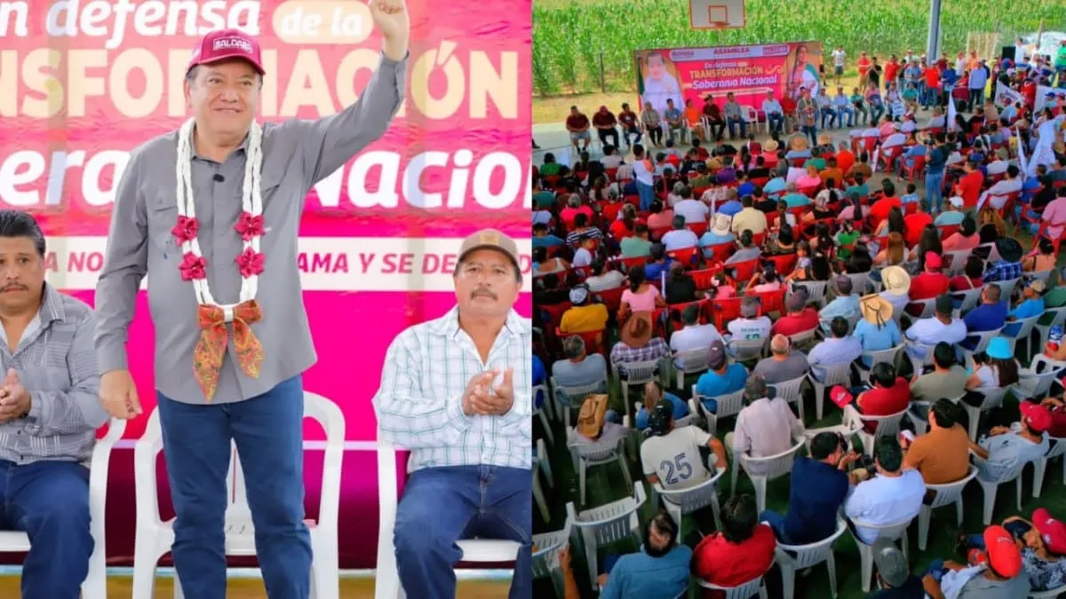 Desde la Sierra, Javier Saldaña llama a fortalecer organización de la 4T en Guerrero