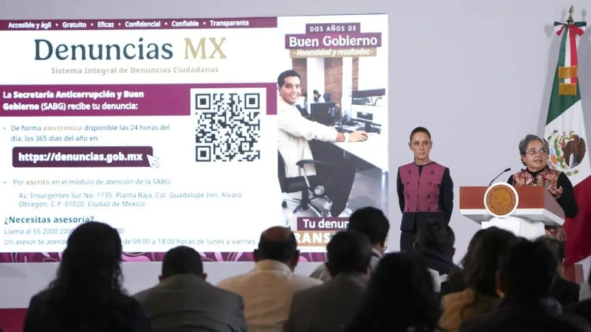 Durante el gobierno de Claudia Sheinbaum, más de 4 mil servidores públicos han sido sancionados