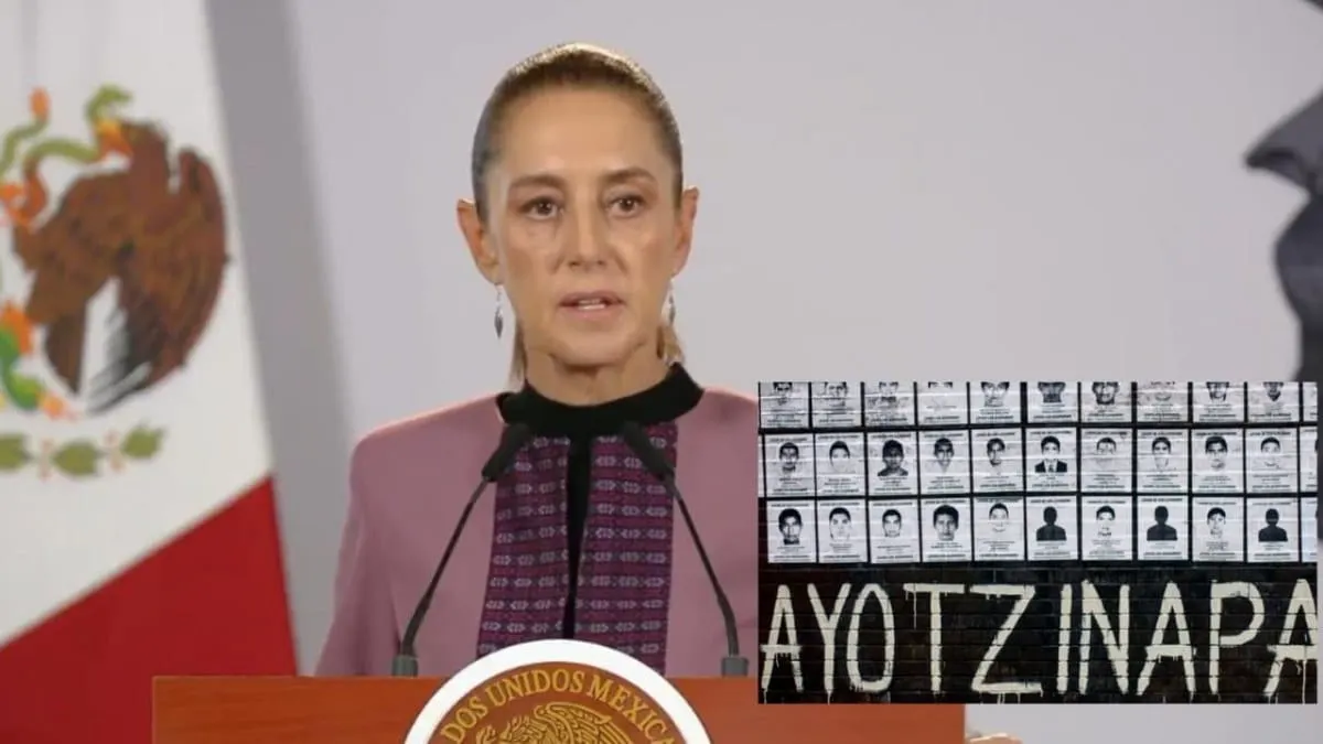 "Esto no se va a cerrar": Sheinbaum retoma informe sobre Ayotzinapa; investigación sigue abierta y restos bajo análisis