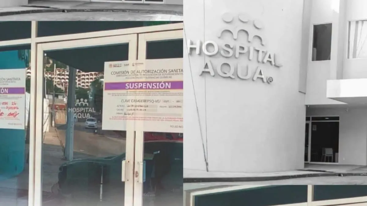 Clausuran Hospital Aqua en Acapulco por presuntas irregularidades con medicamentos