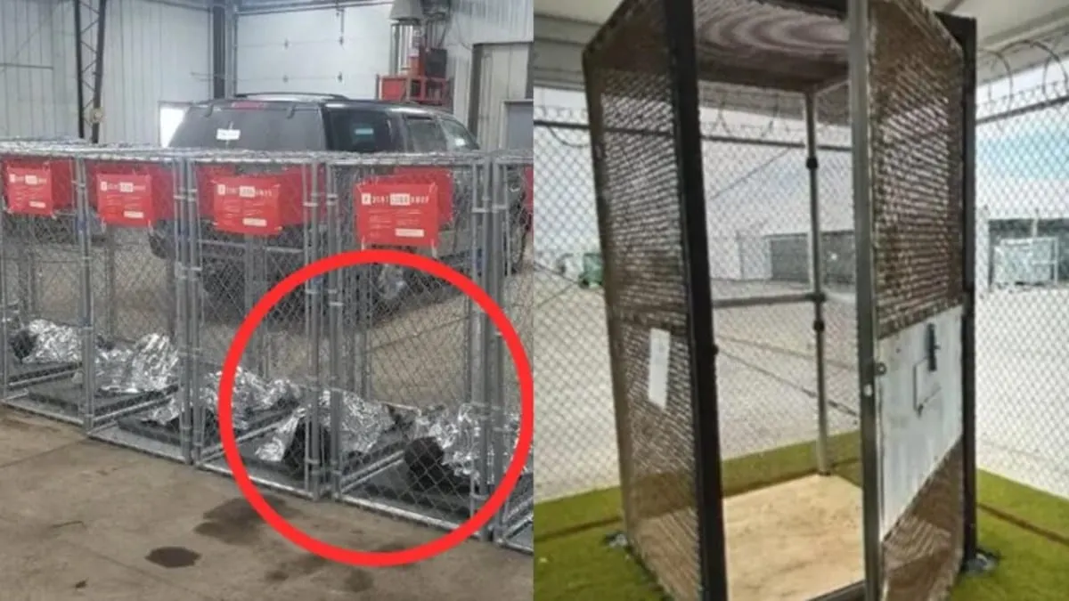 Migrantes fueron encerrados en pequeñas jaulas por el ICE en Florida; informe exhibe condiciones inhumanas