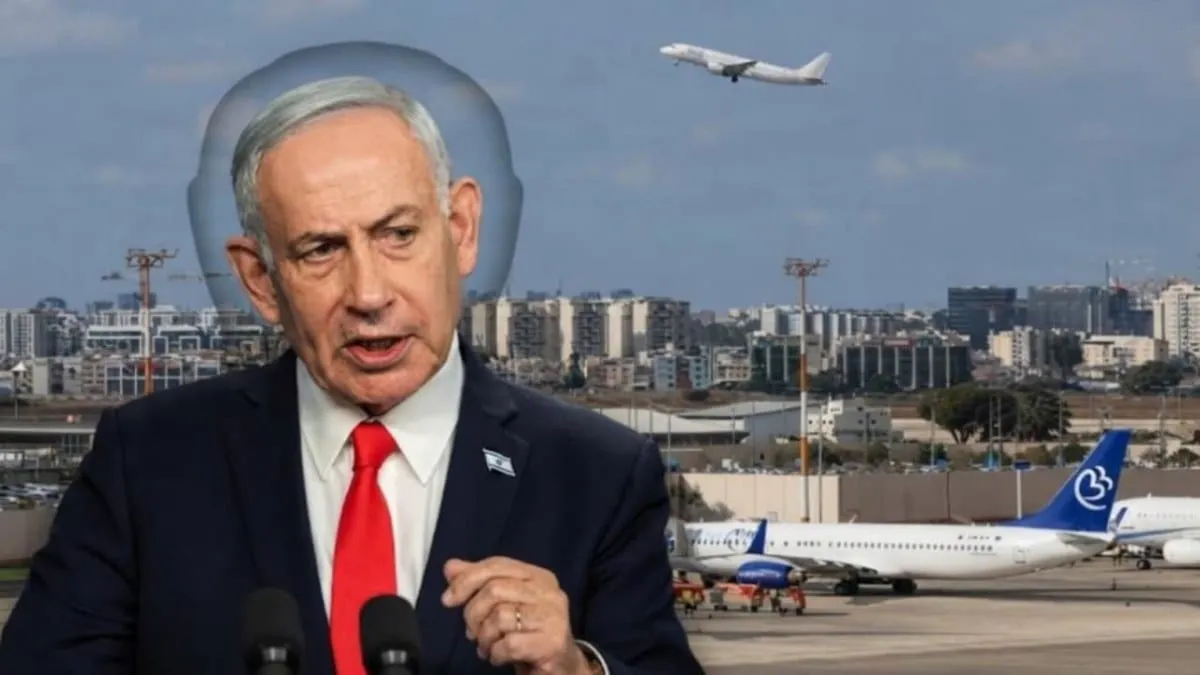 Netanyahu acusa a piloto de intentar estrellar avión con 150 pasajeros durante vuelo rumbo a Israel