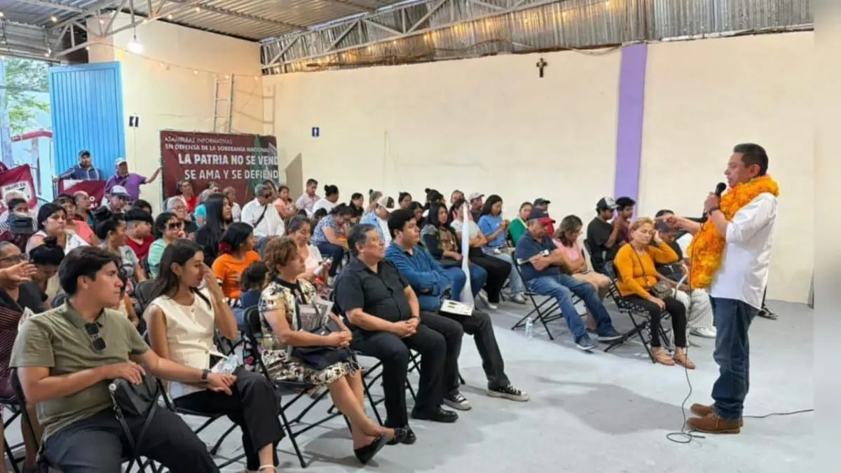 Pablo Amílcar Sandoval suma respaldo en la colonia El Polvorín de Chilpancingo y llama a fortalecer la 4T