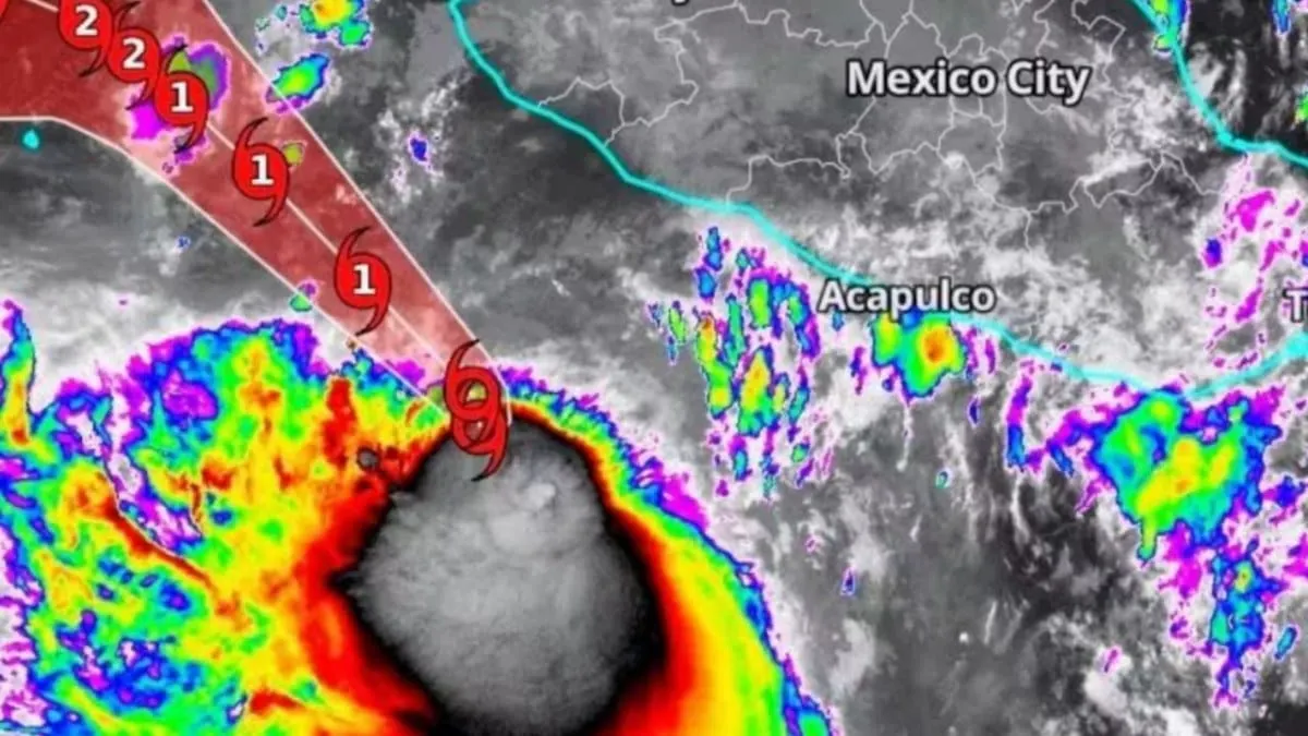 Rachel se fortalece frente a costas de Guerrero y Michoacán; podría ser huracán este miércoles