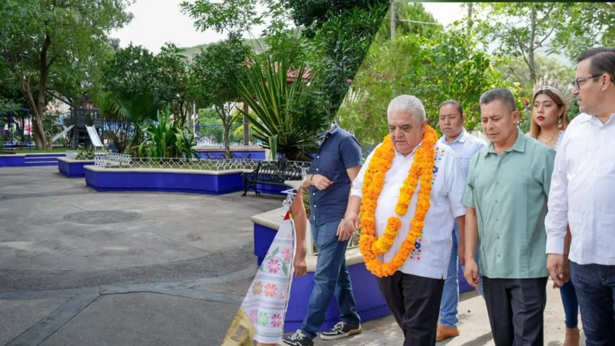 Rehabilitan plazoleta de Petaquillas y recuperan espacio de convivencia en Chilpancingo