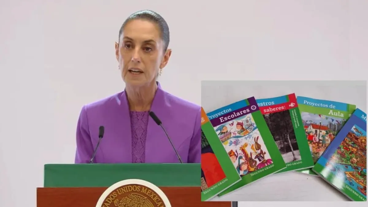Sheinbaum prepara nuevos libros de texto para 2027; así lo informó en su 2° Informe de Gobierno
