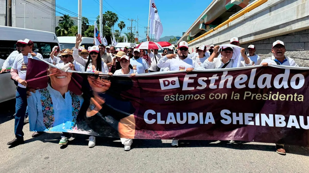 Esthela Damián acompaña a Claudia Sheinbaum en su Segundo Informe en Guerrero