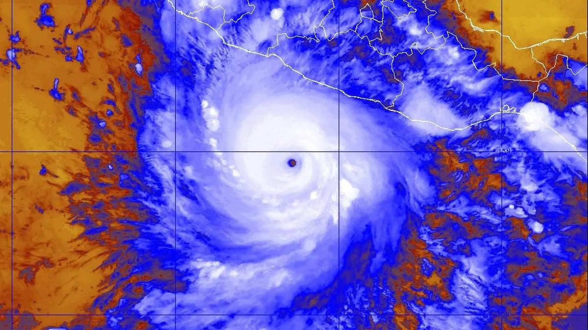 Polo tiene baja probabilidad de tocar tierra en Guerrero; gobierno estatal mantienen vigilancia por huracán