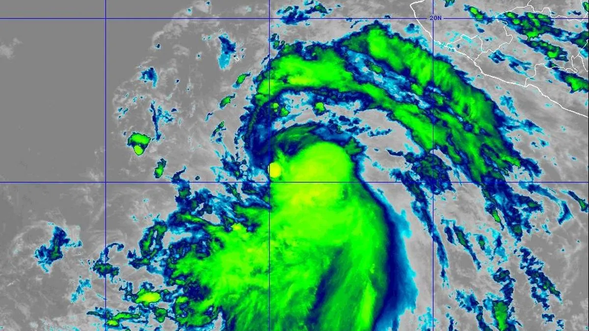 Alertan en Guerrero por tormenta tropical Marie y oleaje de hasta 3 metros