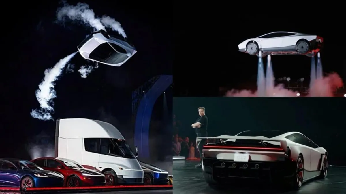 “Los vehículos voladores son reales”: Elon Musk al presentar el primer deportivo con propulsores de Tesla