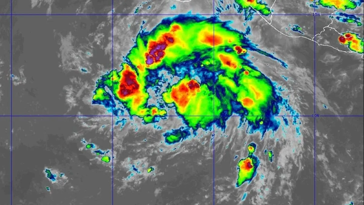 Se forma tormenta Trudy en el Pacífico y amenaza con intensificarse a huracán