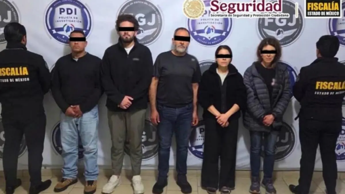 Caen cinco integrantes de red de extorsión en Edomex; se hacían pasar por altos funcionarios para exigir dinero