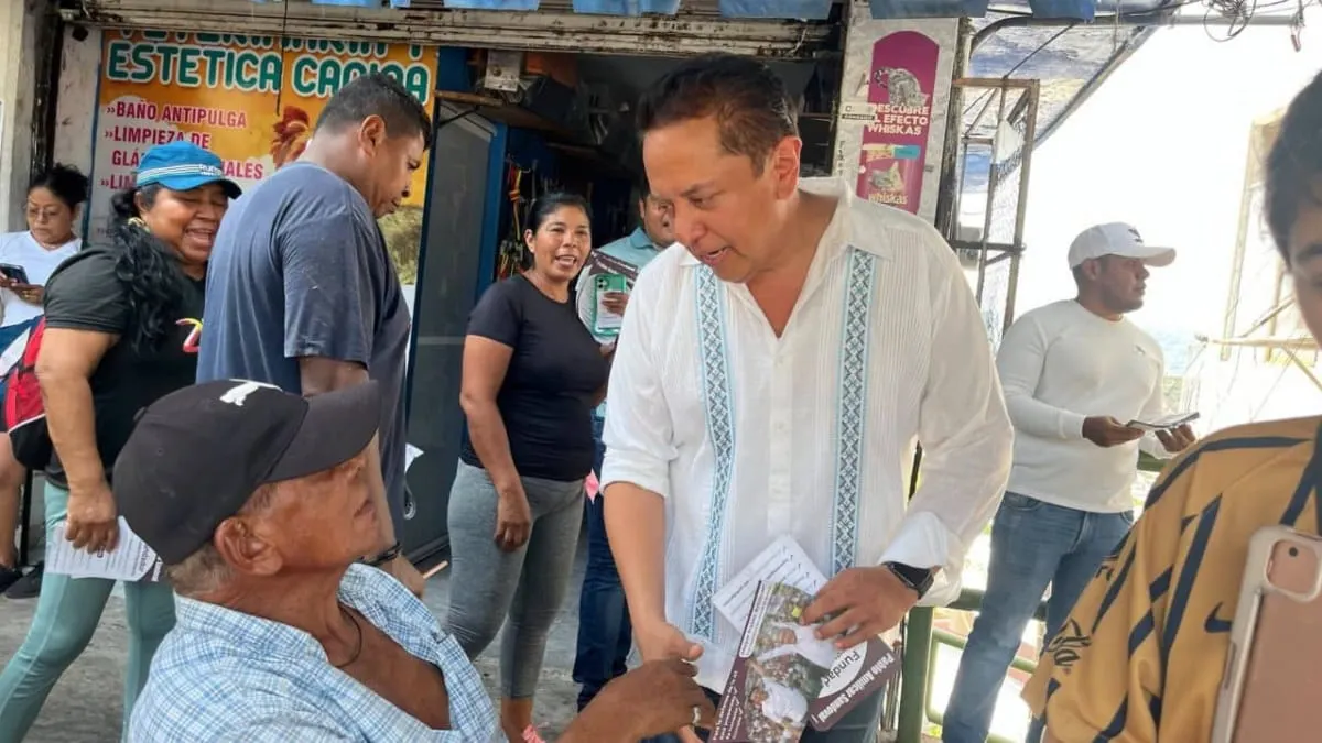 Pablo Amílcar Sandoval refuerza presencia de Morena en Acapulco con recorridos ciudadanos