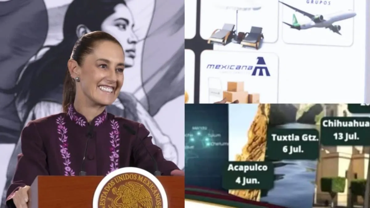 Sheinbaum apuesta por más vuelos a Acapulco; nuevas rutas buscan elevar conectividad turística del puerto