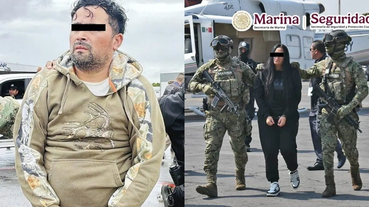 Junto a “El Semáforo” fue detenida Ana Gabriela “N”, señalada como su principal operadora logística.