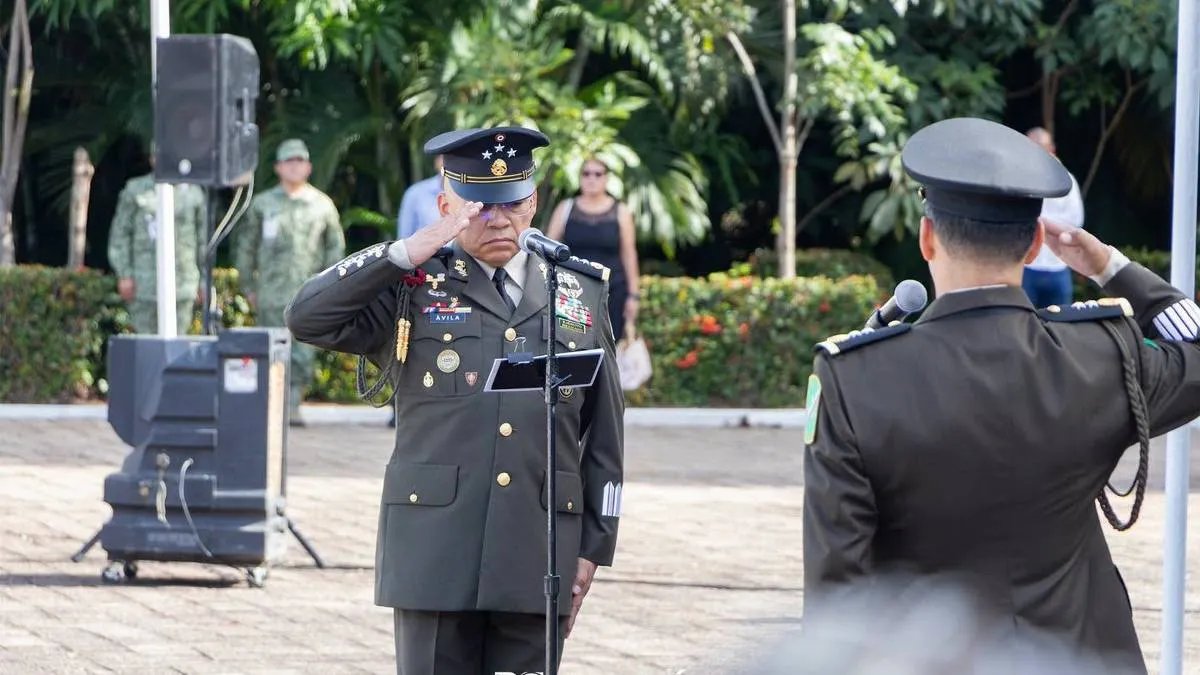 Francisco Javier Zubia asume mando interino de la Novena Región Militar en Acapulco