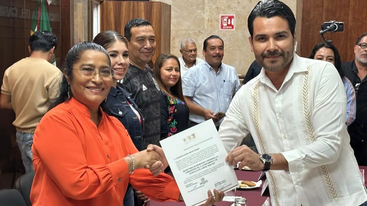 Designan a Leonardo  Daniel Moya  Fosado como secretario de Bienestar de Acapulco