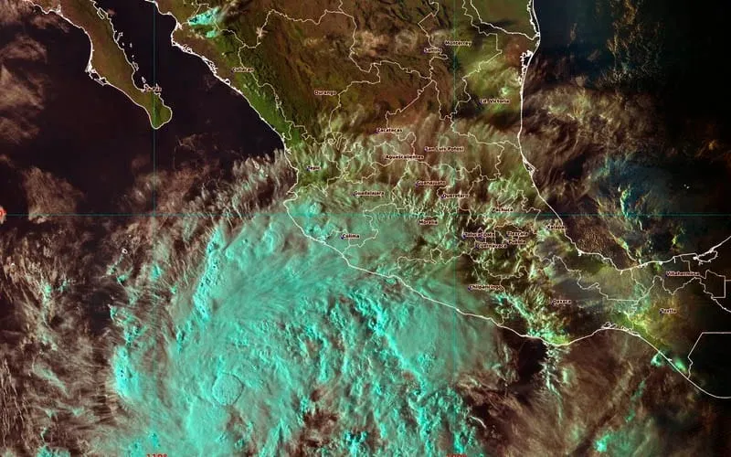 Tormenta Norma amenaza costas de Guerrero y otros estados