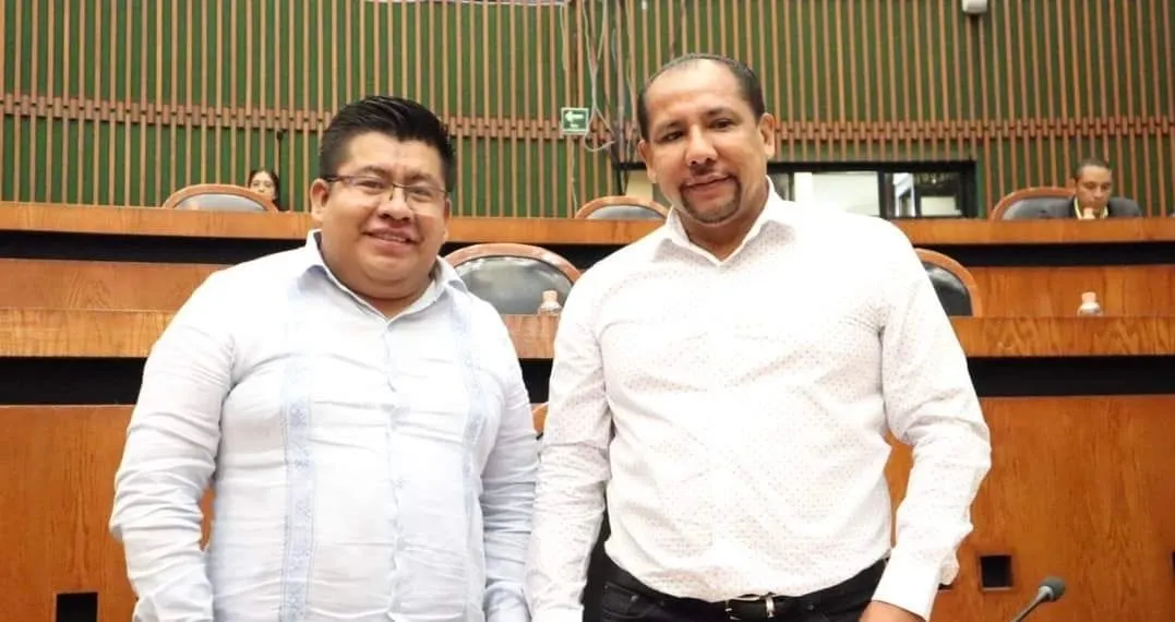 Conforma Masedonio y Quiñónez la fracción parlamentaria de MC en el Congreso local