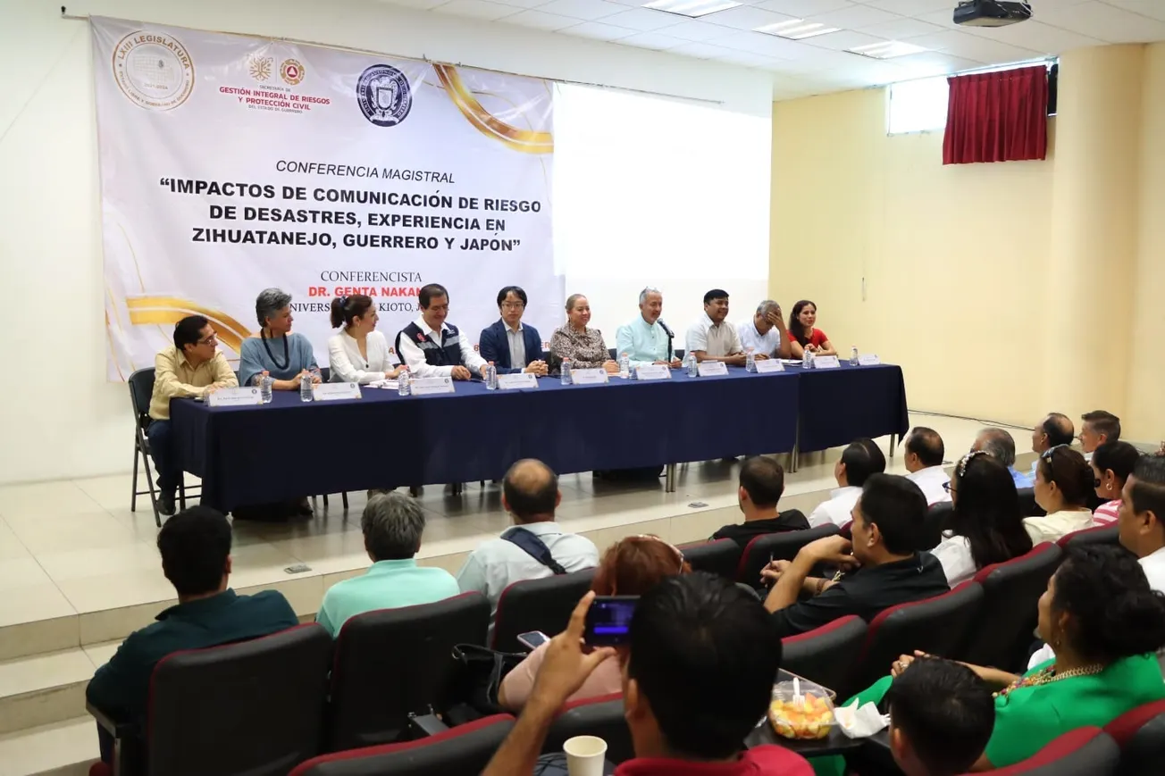 Congreso, UAGro y SPC realizan conferencia magistral sobre protección civil