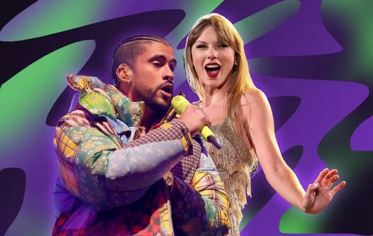 Taylor Swift supera a Bad Bunny como Artista Más Escuchado en Spotify en 2023