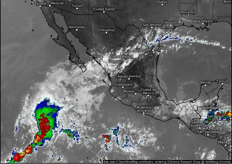 Alerta PC por lluvias ligeras y bajas temperaturas en Guerrero
