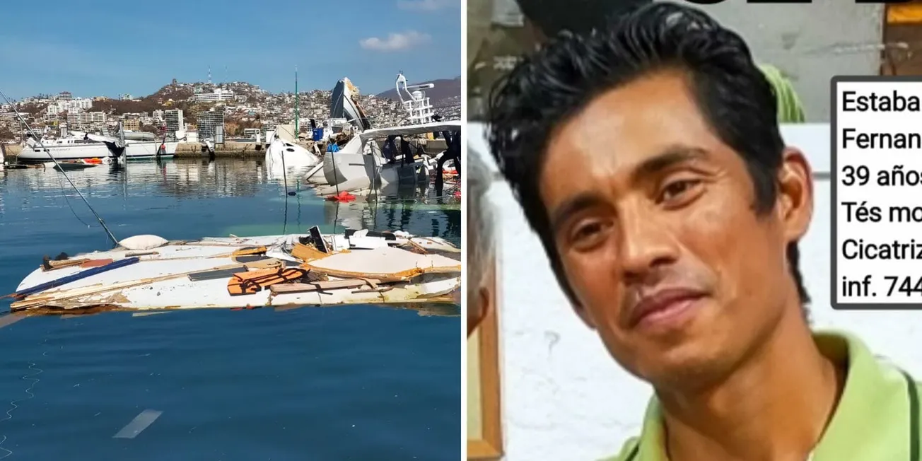 “Les encargo mucho si ven a mi hermano”, claman por marinero desaparecido por Otis