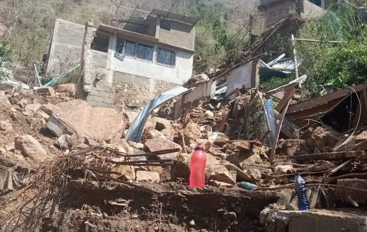 Sin ningún seguro, 80% de casas afectadas por Otis en Acapulco