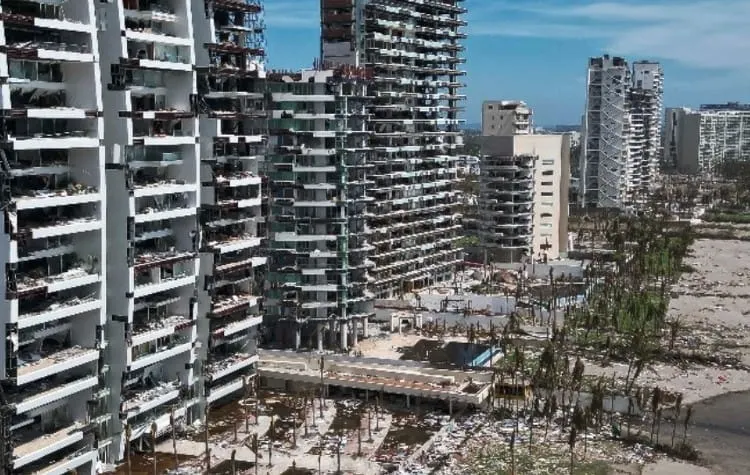 Pagarán aseguradoras más de 11 mil mdp por huracán Otis