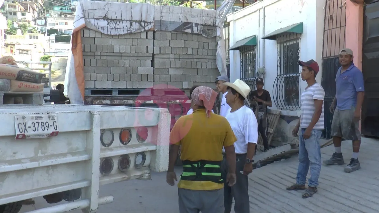 Escasean en Acapulco los materiales de construcción para las viviendas