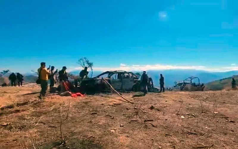 Reportan 5 calcinados y varios desaparecidos en Buenavista de los Hurtado