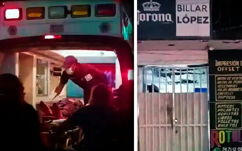 Hieren a balazos a un hombre en un billar de Chilpancingo