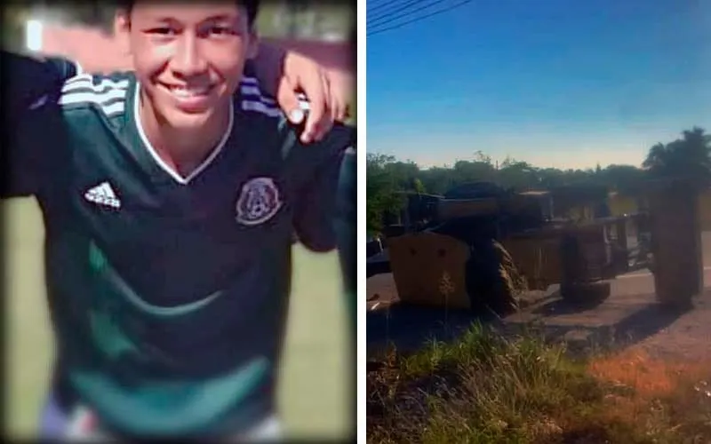Joven futbolista, la víctima mortal en accidente sobre la Zihuatanejo-Cárdenas