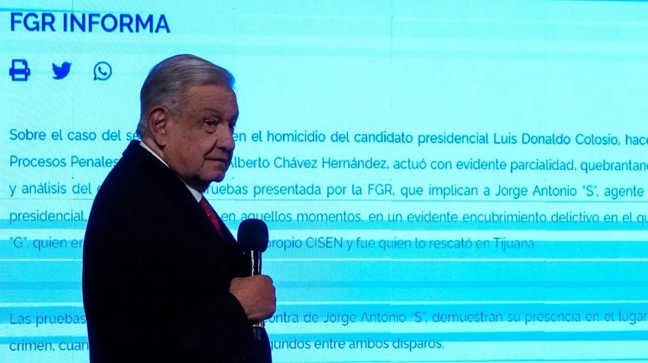 AMLO descarta indulto a Mario Aburto por el asesinato de Colosio: “Es un tema de Estado”