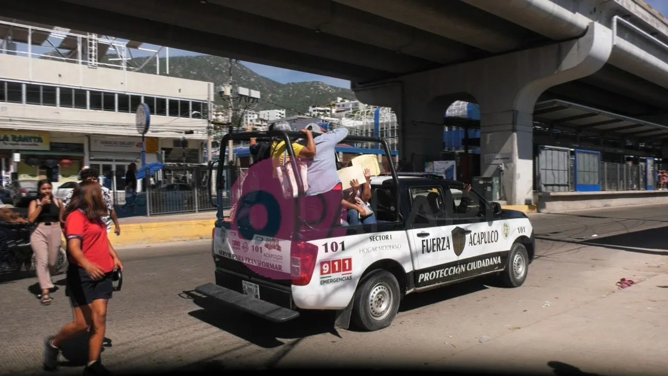 Paralizan transporte público en Acapulco, tras ataques a conductores